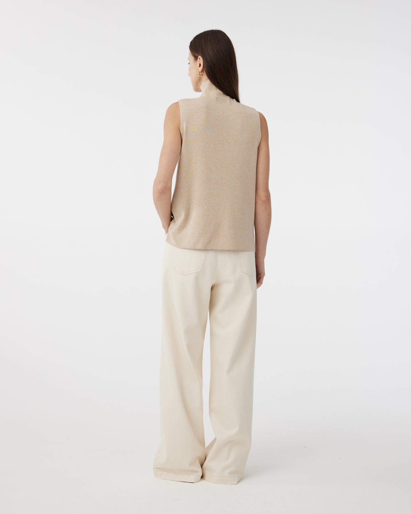 Mori Oberteil | Sand Mori Oberteil | Sand