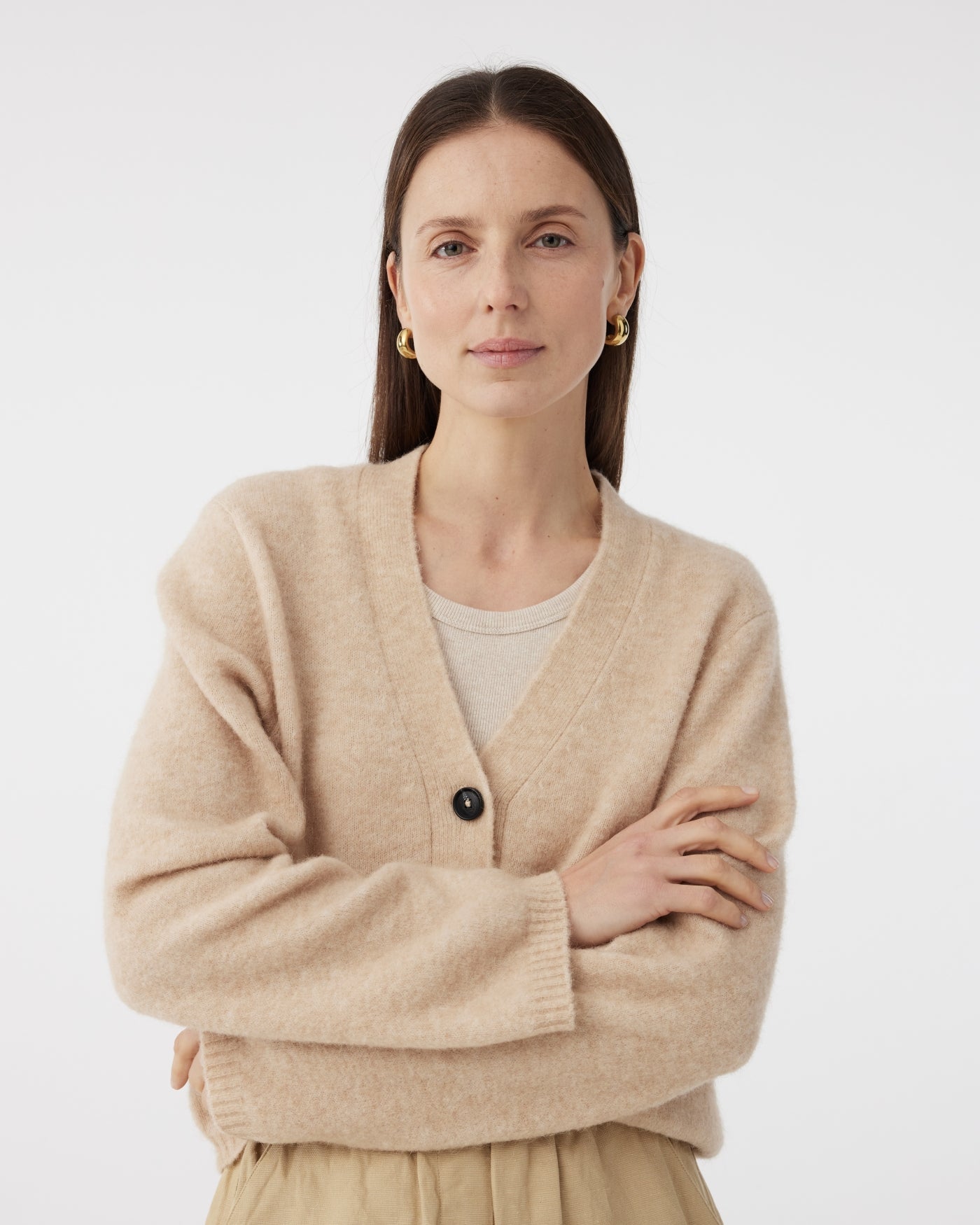 Ariel Strickjacke | Sand Ariel Strickjacke | Sand