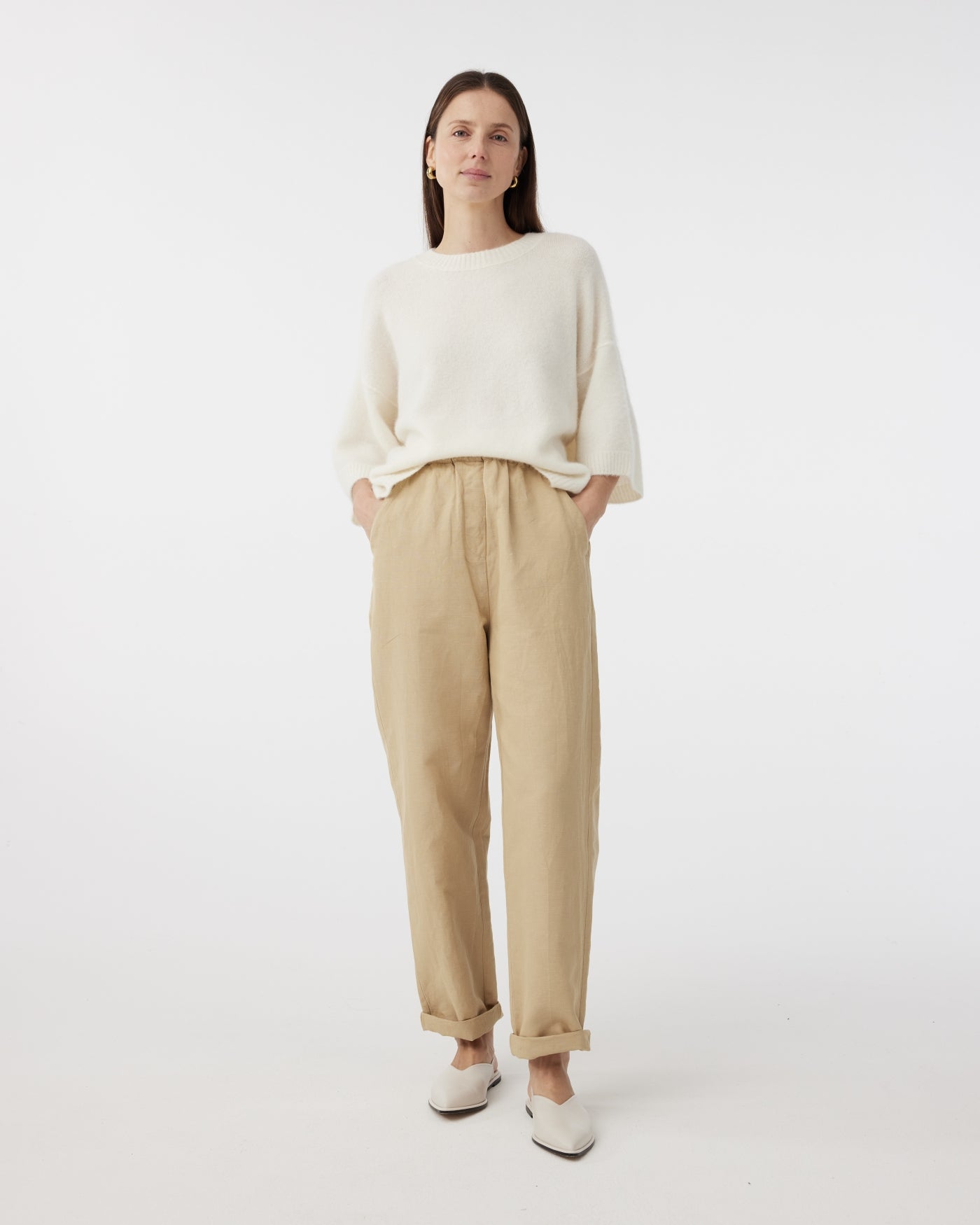 Megan Pullover | Off White Megan Pullover | Off White