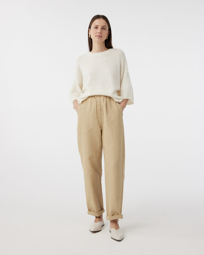 Megan Pullover | Off White Megan Pullover | Off White