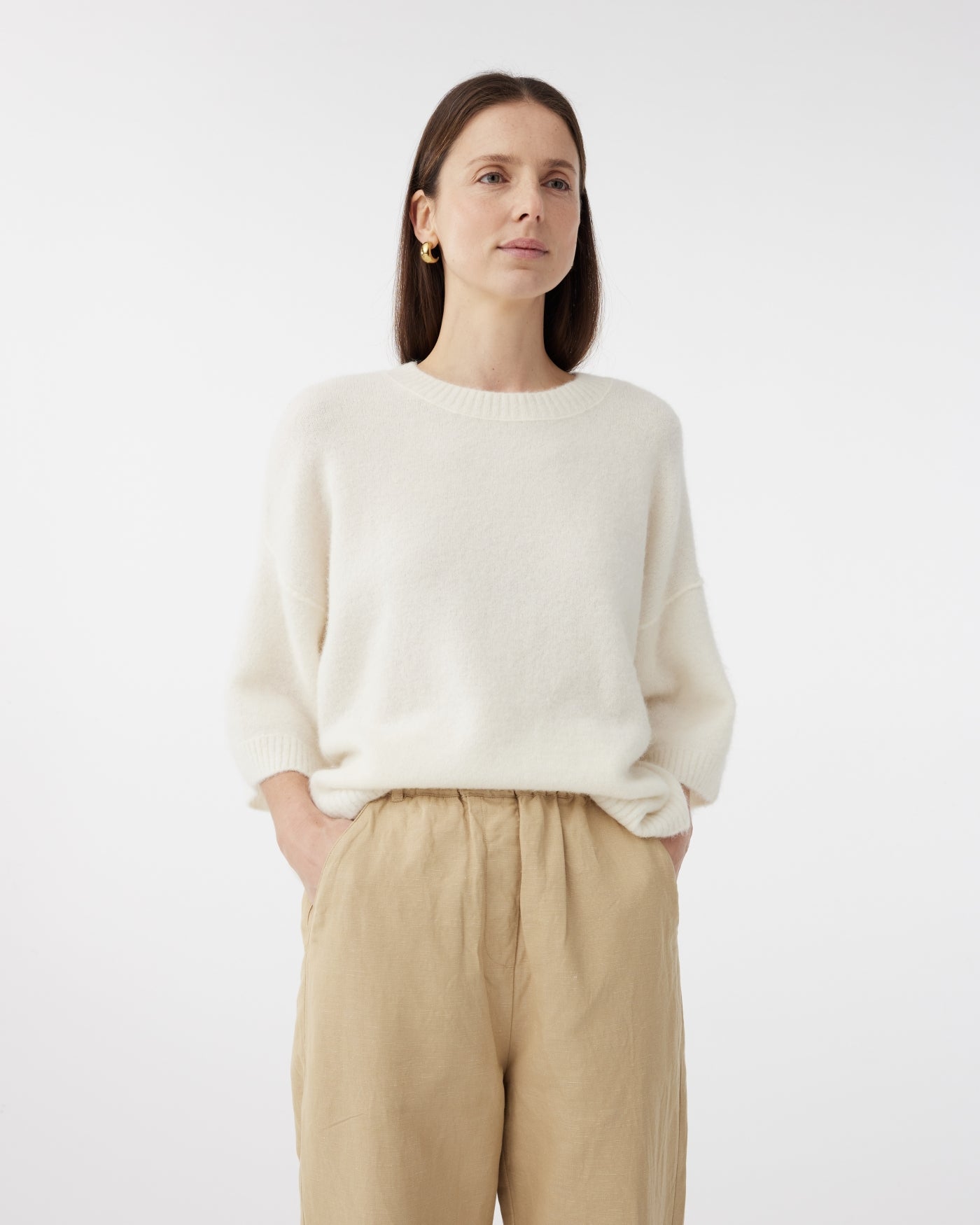 Megan Pullover | Off White Megan Pullover | Off White