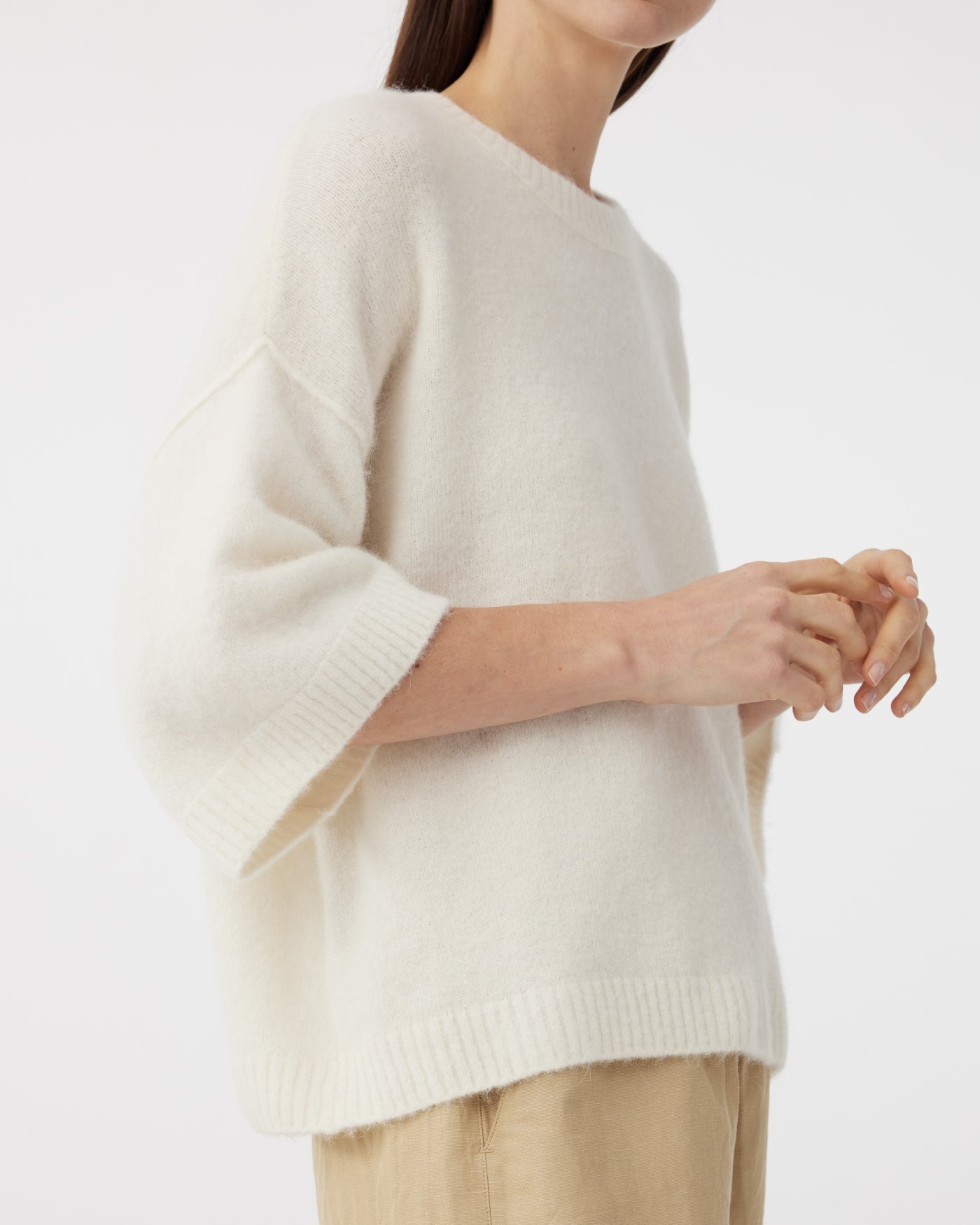 Megan Pullover | Off White Megan Pullover | Off White