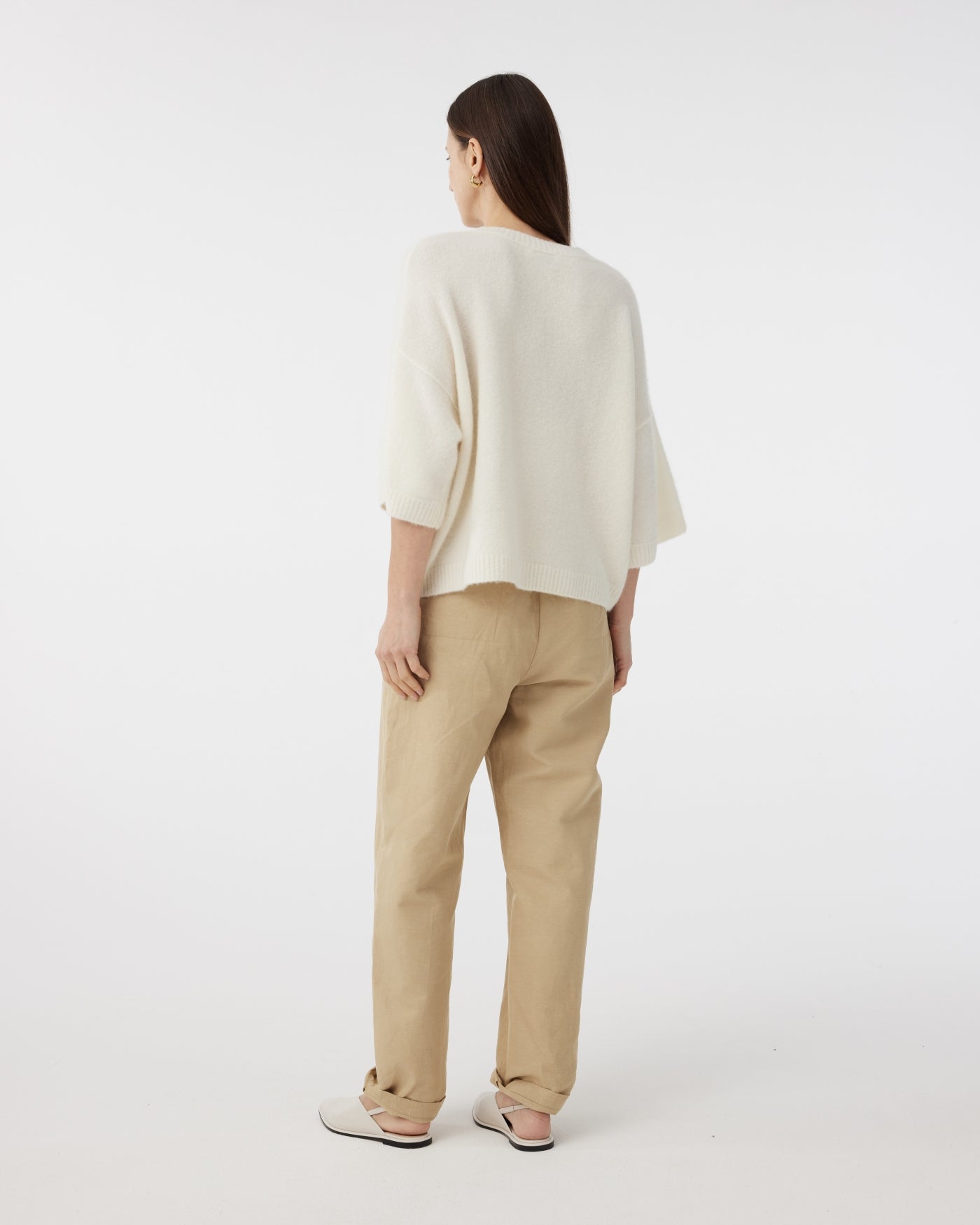 Megan Pullover | Off White Megan Pullover | Off White