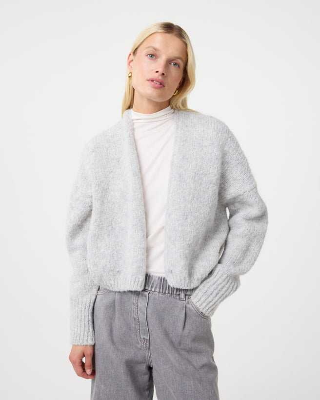 Becky Cardigan | Light Grey Becky Cardigan | Light Grey