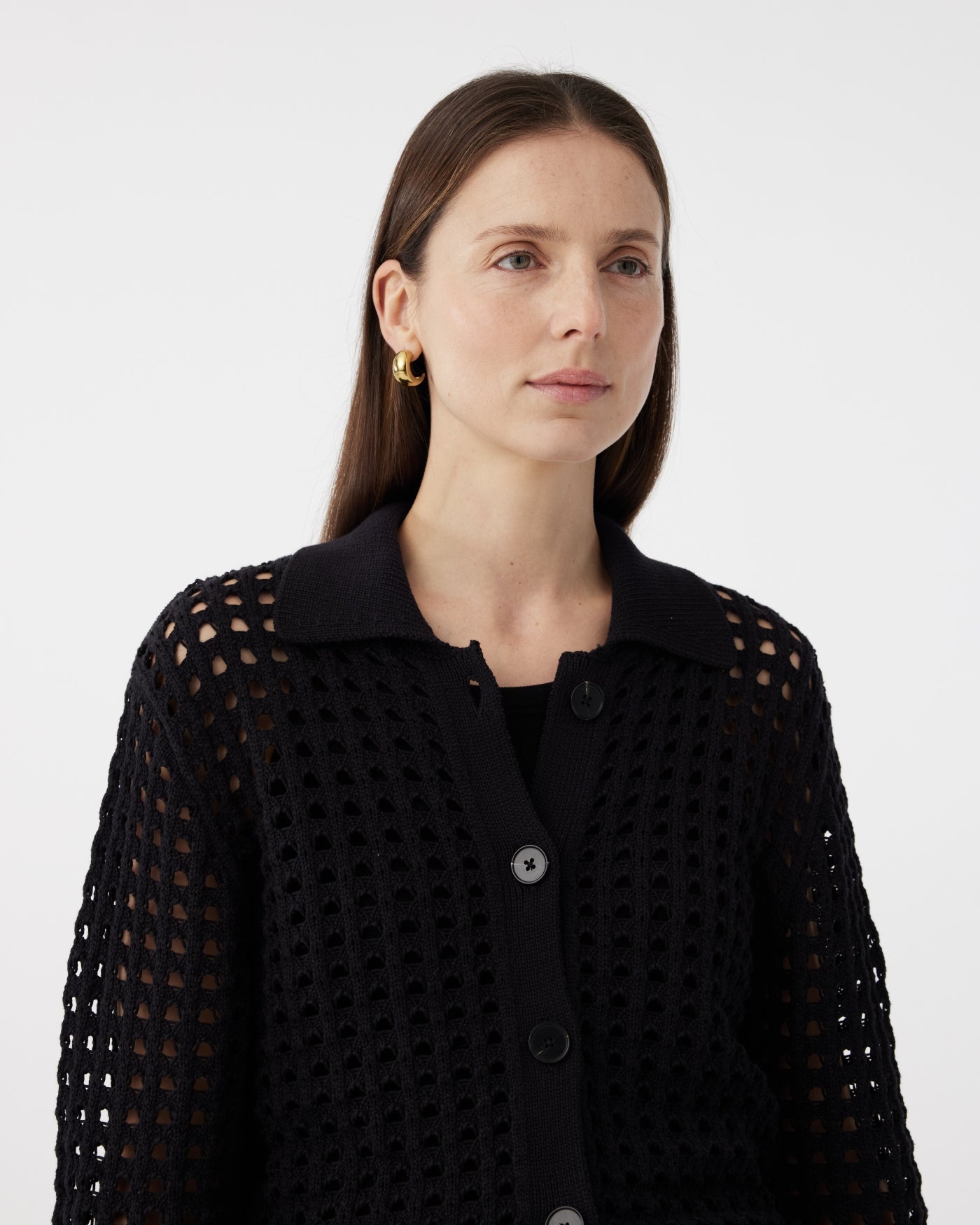 Trixie Strickjacke | Schwarz Trixie Strickjacke | Schwarz