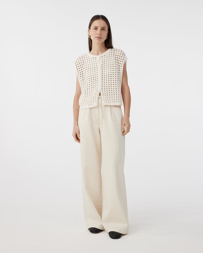 Tanya Cardigan | Off White Tanya Cardigan | Off White