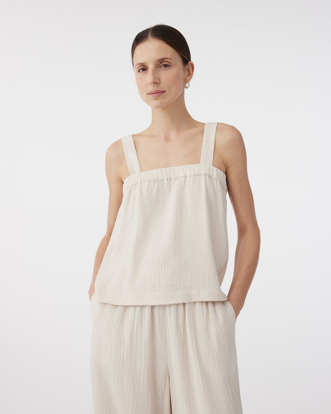 Bodil Top | Creme Bodil Top | Creme