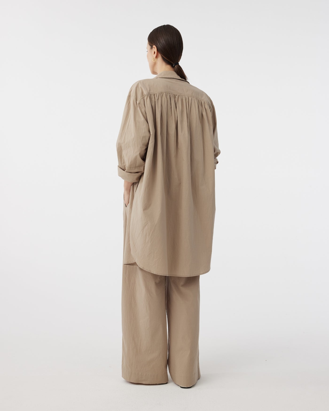 Bluse mit Mohnmuster | Khaki Bluse mit Mohnmuster | Khaki