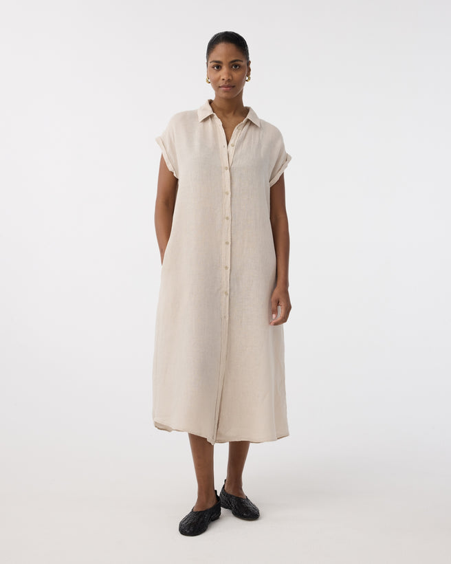 Mila Kleid | Sand Mila Kleid | Sand