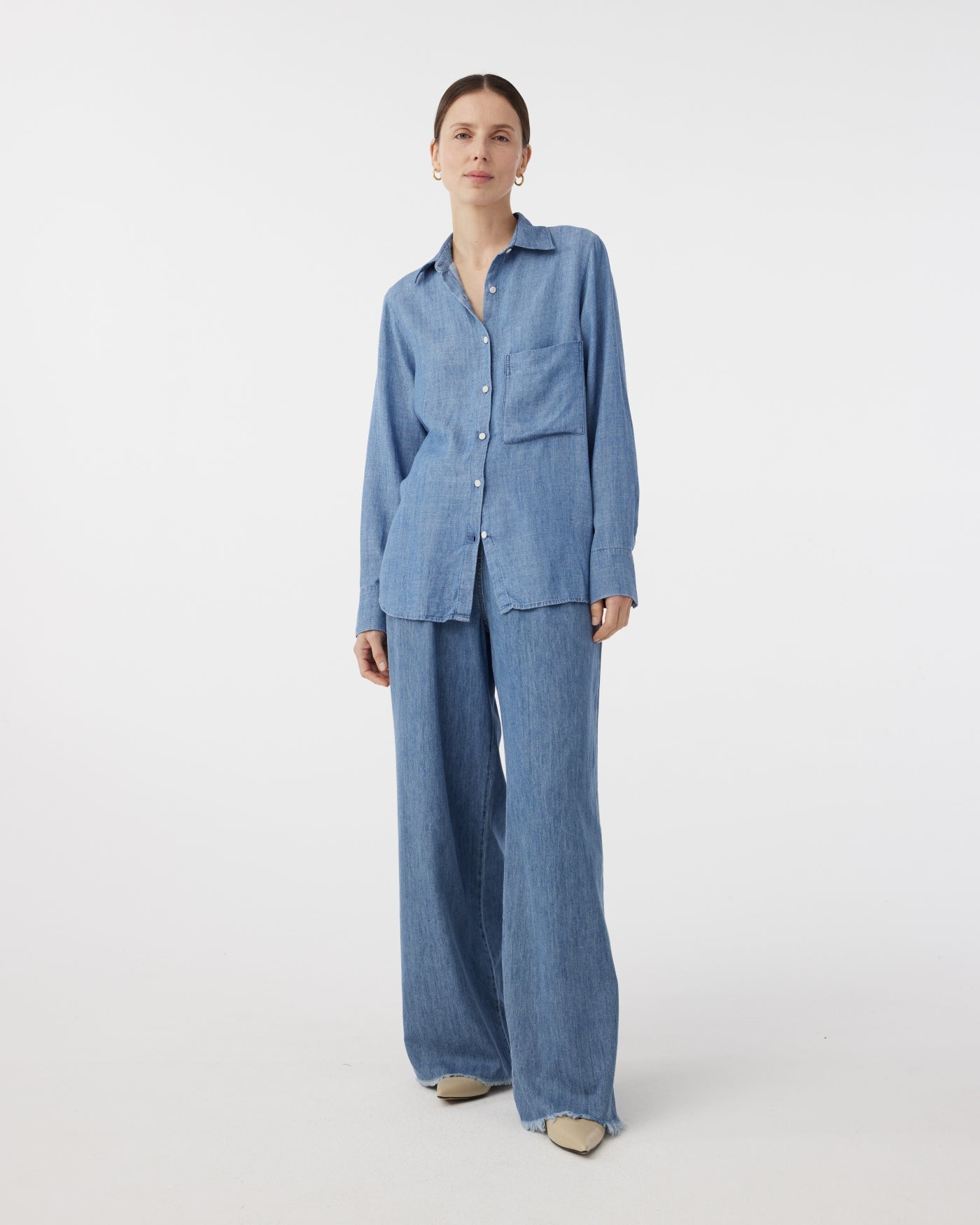 Yvette Blouse | Blue Yvette Blouse | Blue