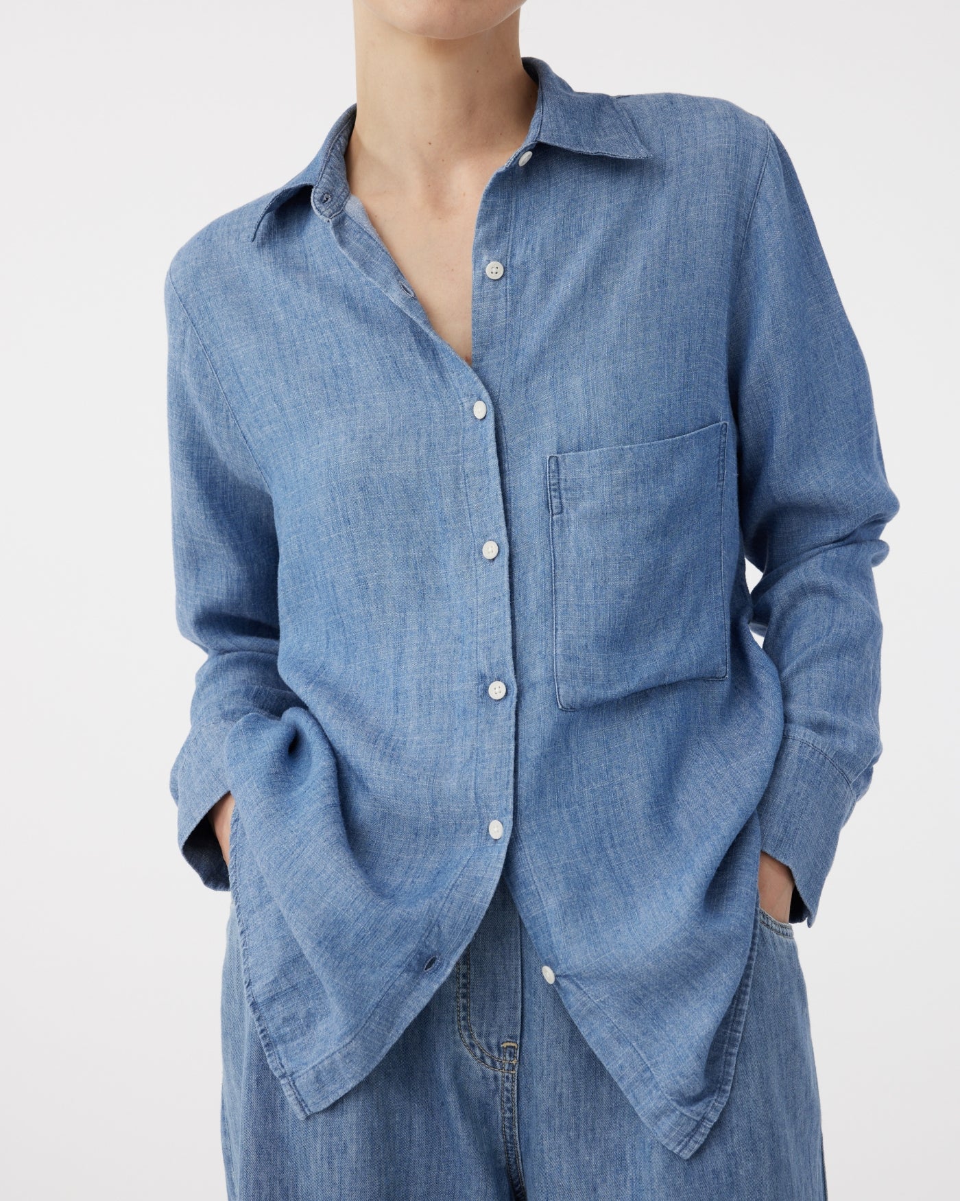 Yvette Blouse | Blue Yvette Blouse | Blue