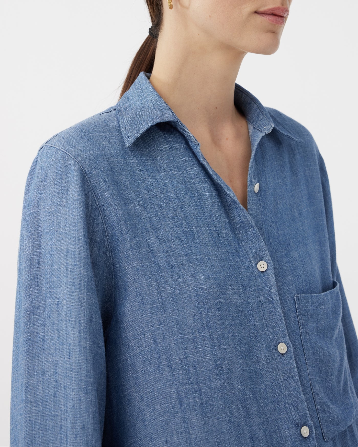 Yvette Blouse | Blue Yvette Blouse | Blue