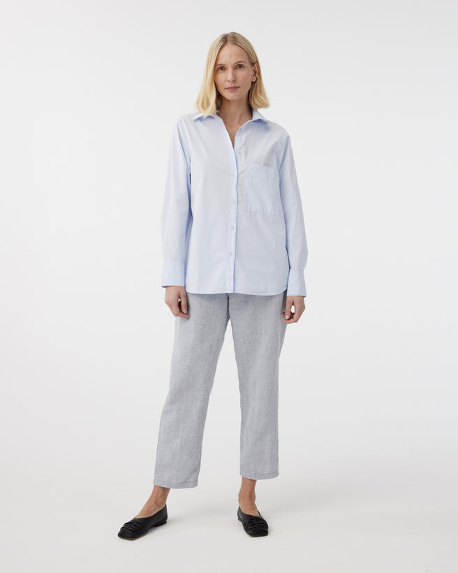 Lies Blouse | Light Blue Lies Blouse | Light Blue