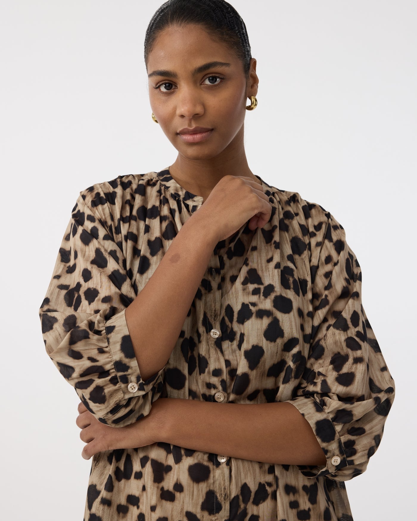 Mick Kleid | Khaki Mick Kleid | Khaki