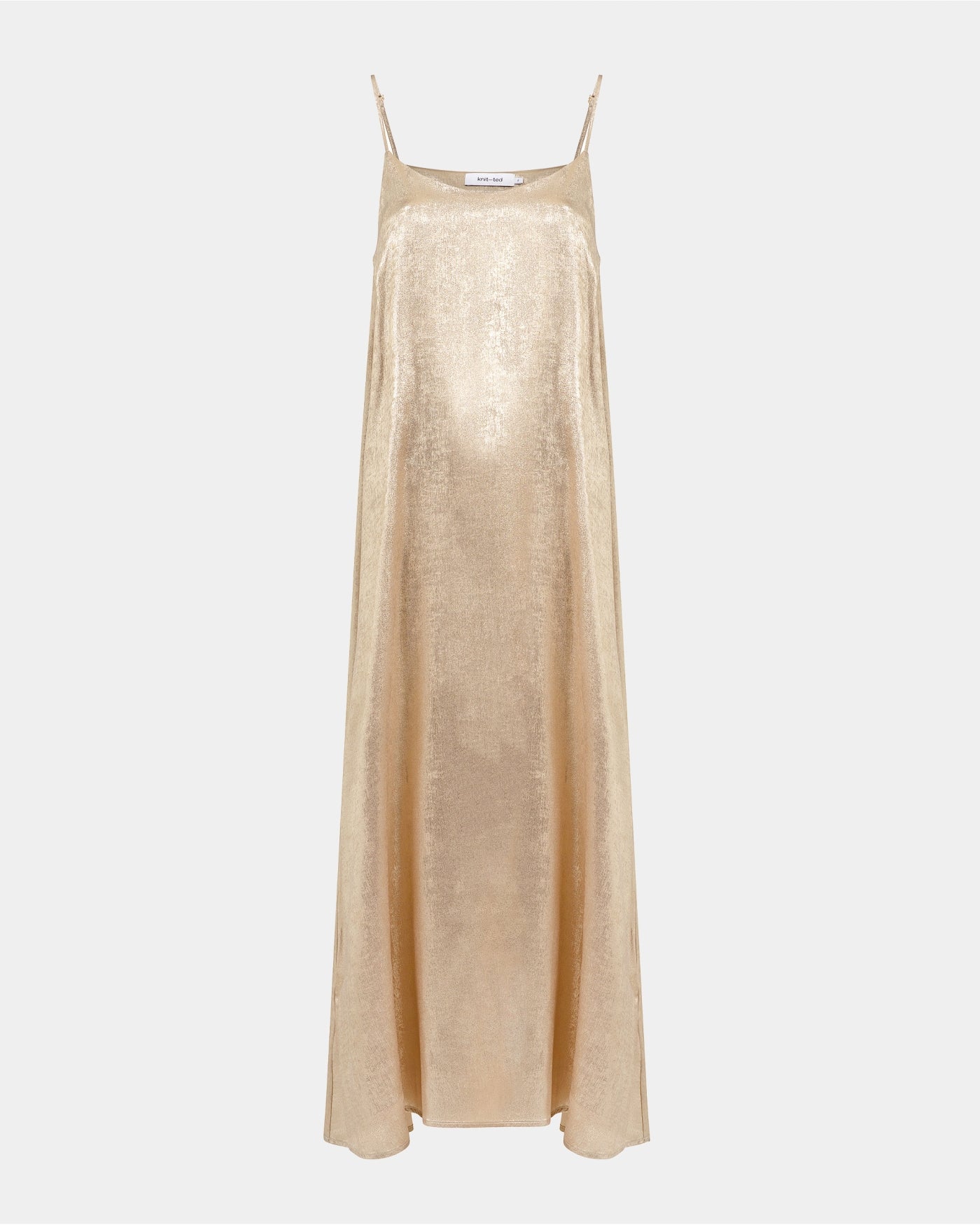Bibi Dress | Gold Bibi Dress | Gold