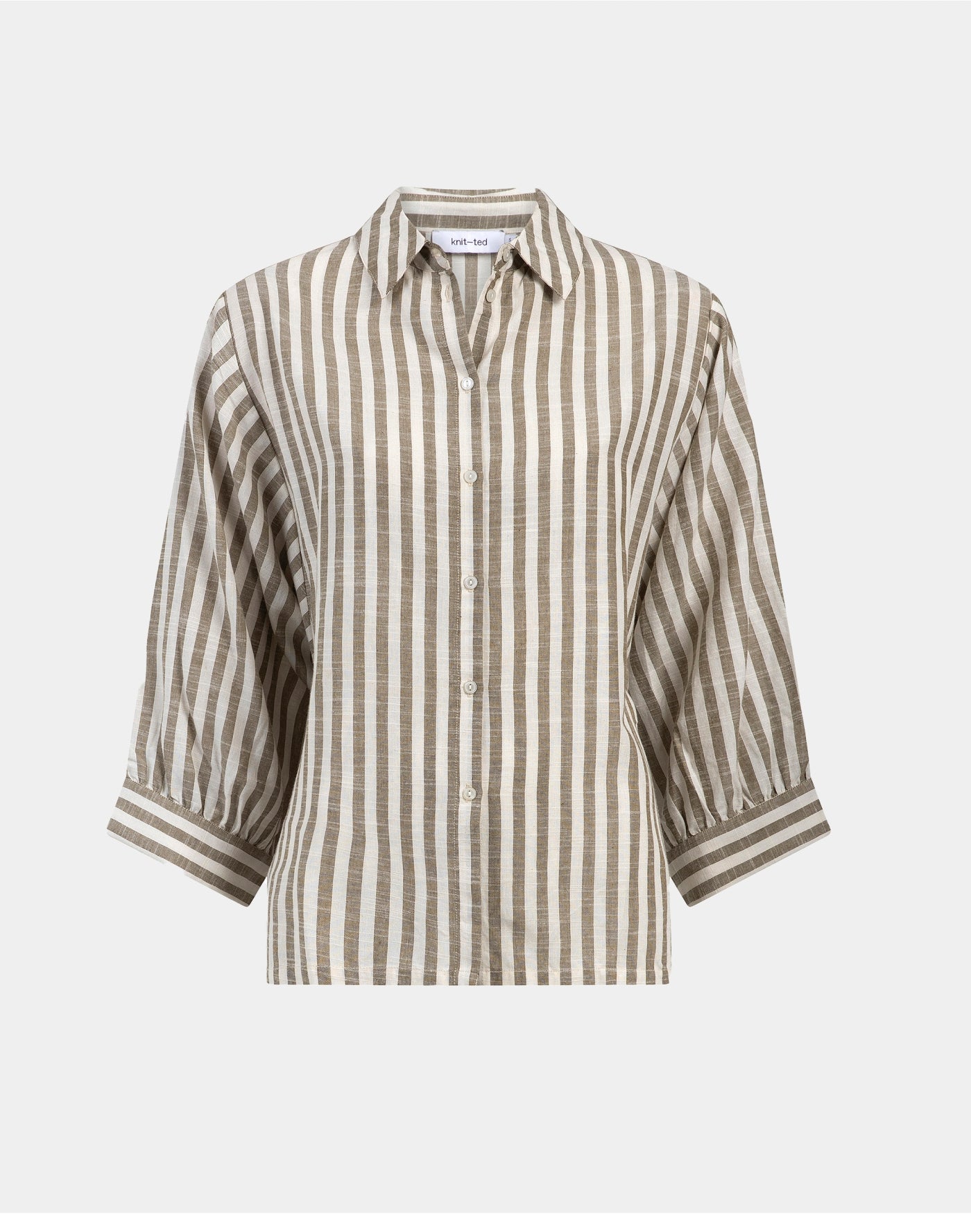 Becca Bluse | Khaki Becca Bluse | Khaki