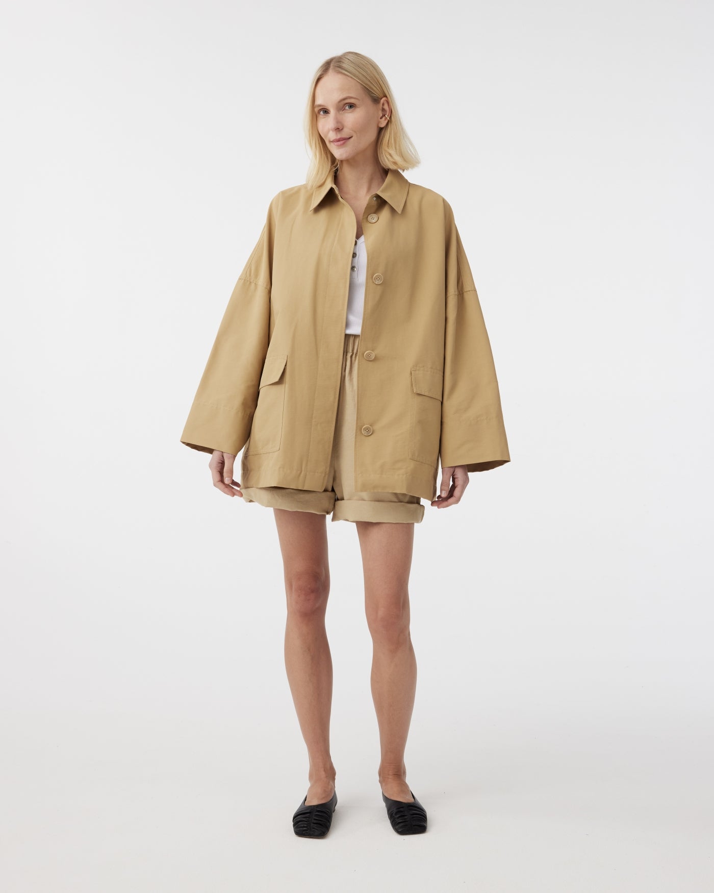 Carry Coat | Camel Carry Coat | Camel