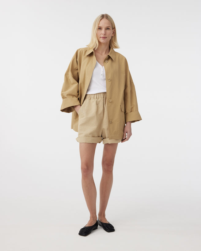 Carry Coat | Camel Carry Coat | Camel