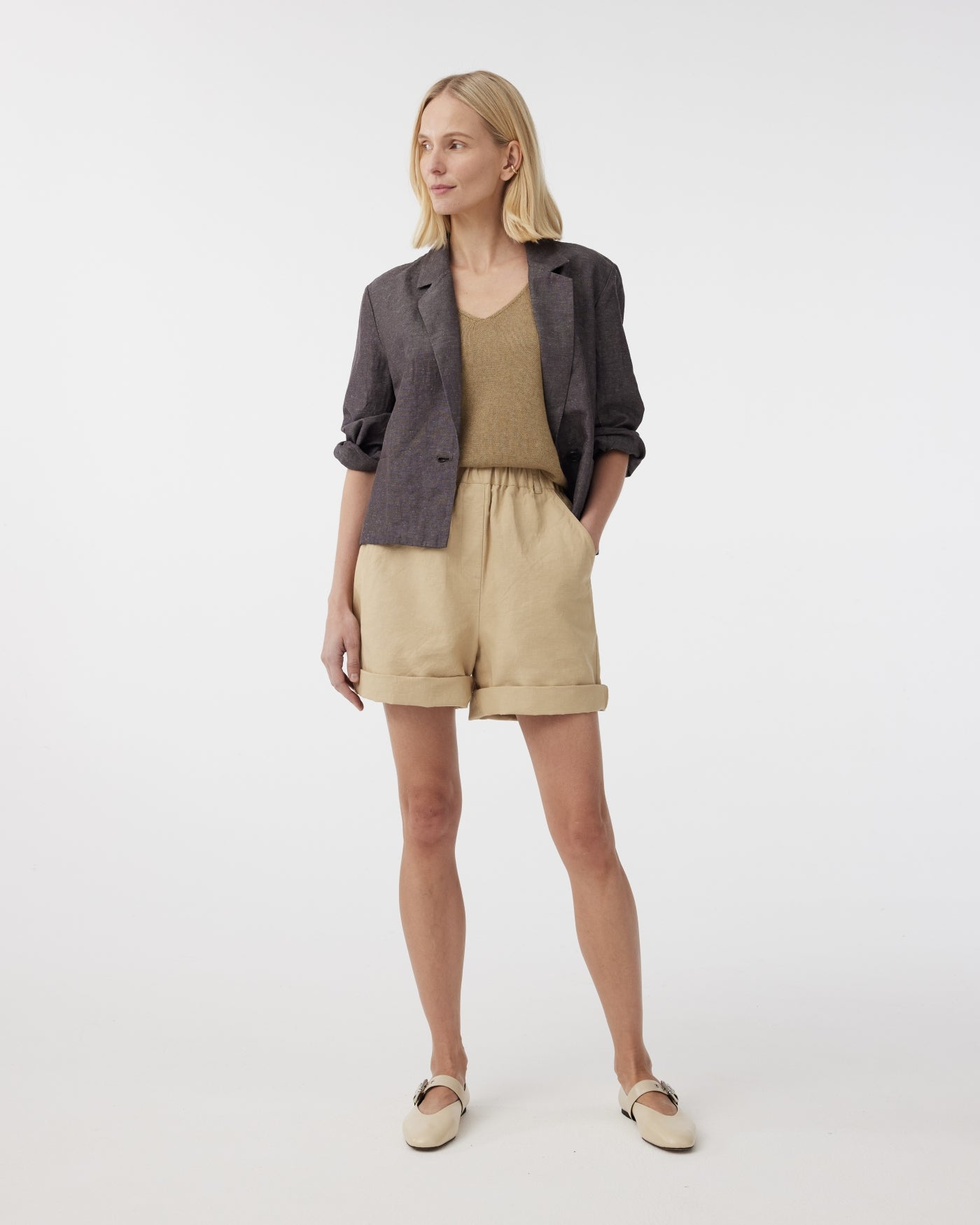 Puck Blazer | Black Puck Blazer | Black