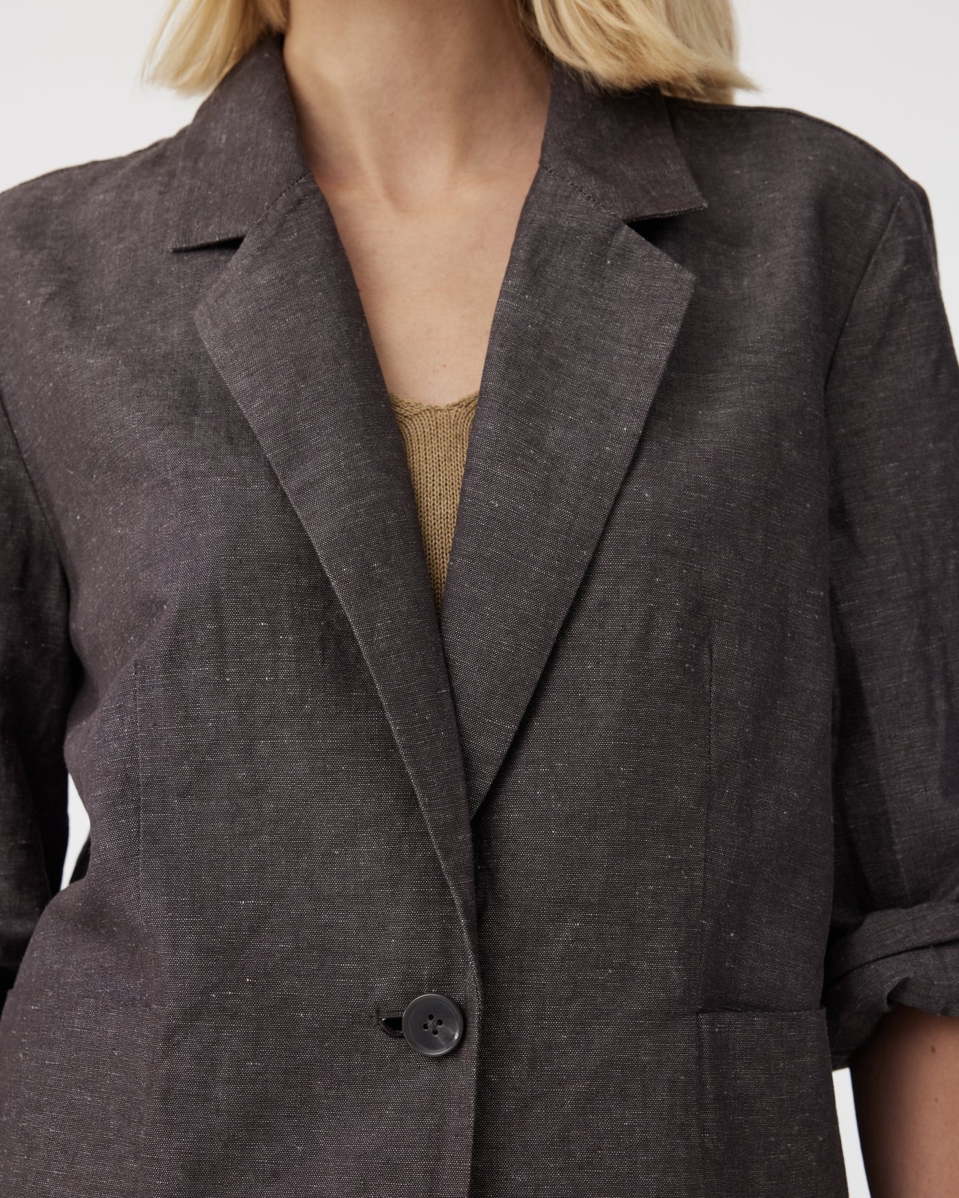 Puck Blazer | Black Puck Blazer | Black