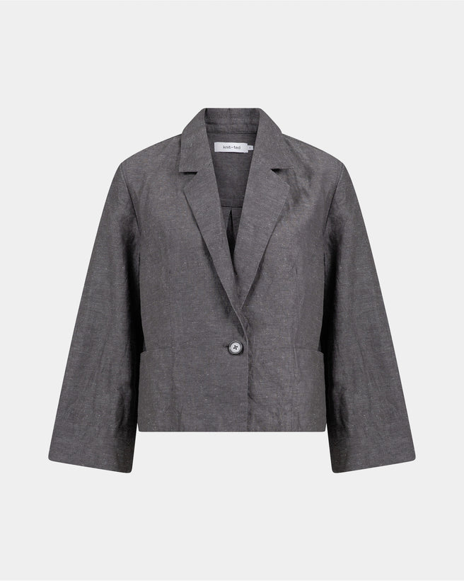 Puck Blazer | Black Puck Blazer | Black
