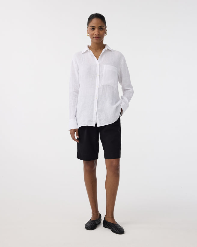 Pepper Blouse | White Pepper Blouse | White