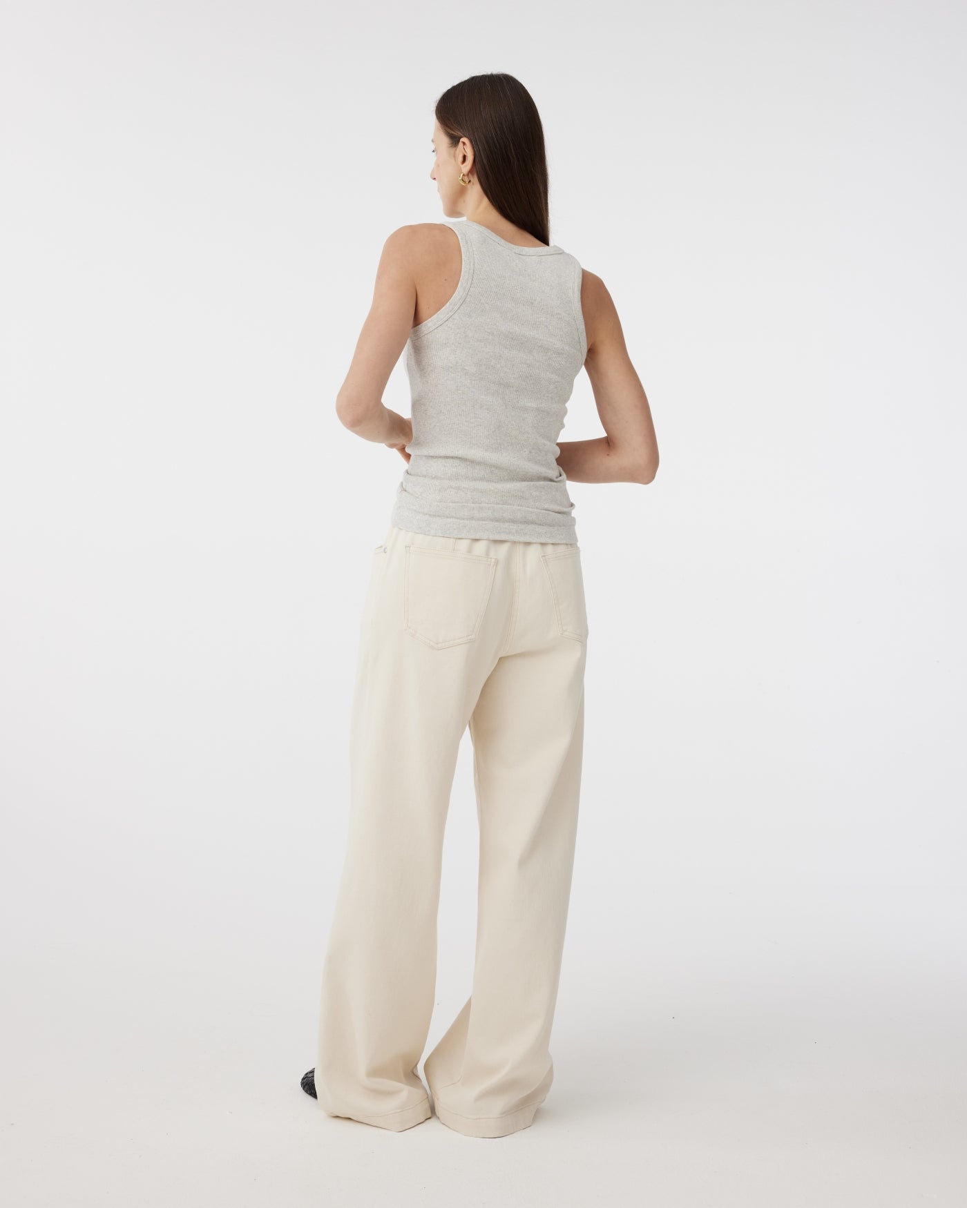 Ella Top | Light Grey Ella Top | Light Grey