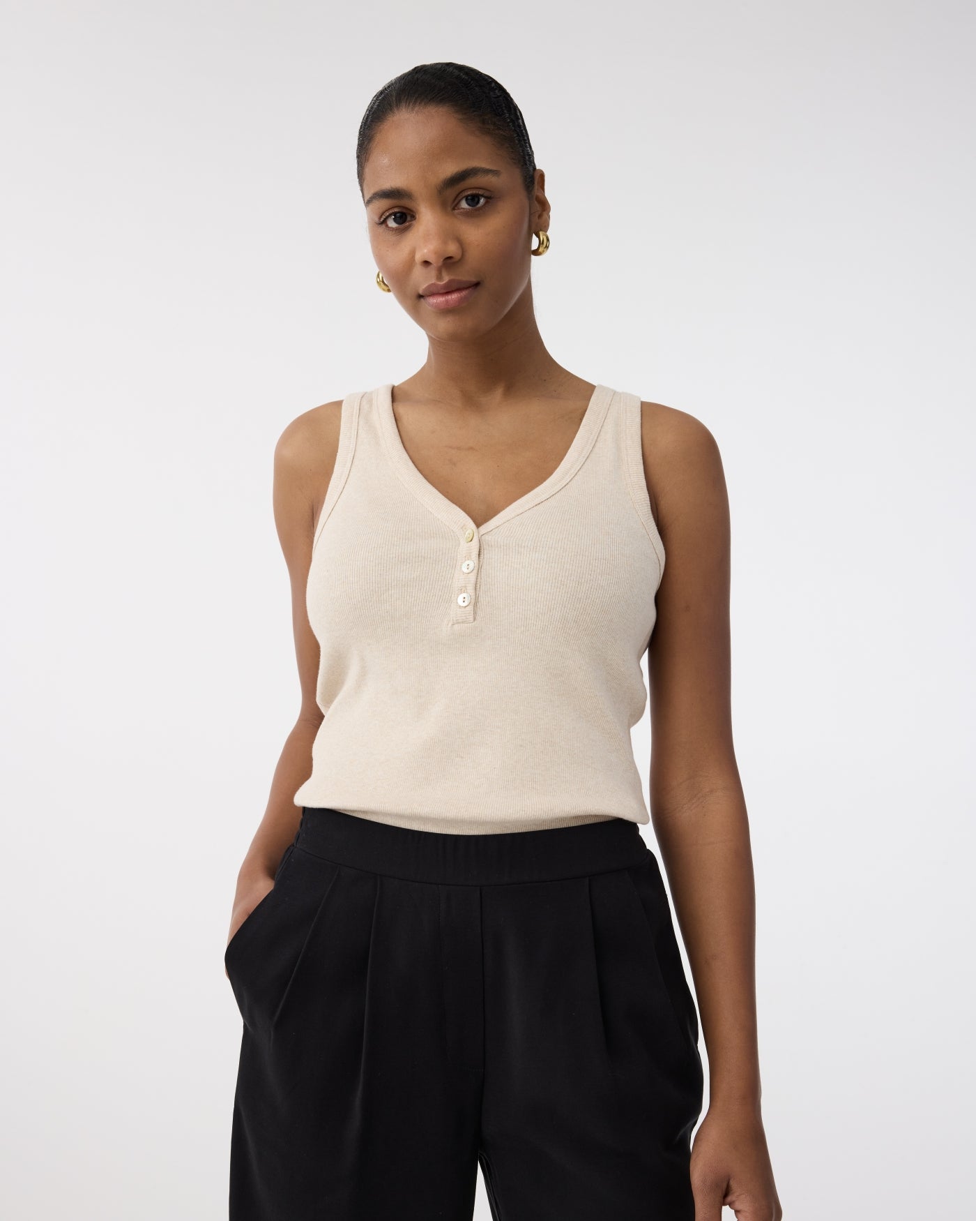 Tilly Top | Sand Tilly Top | Sand