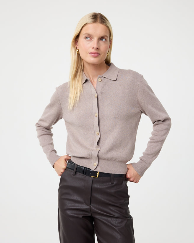 Fleur Cardigan | Mocca Fleur Cardigan | Mocca