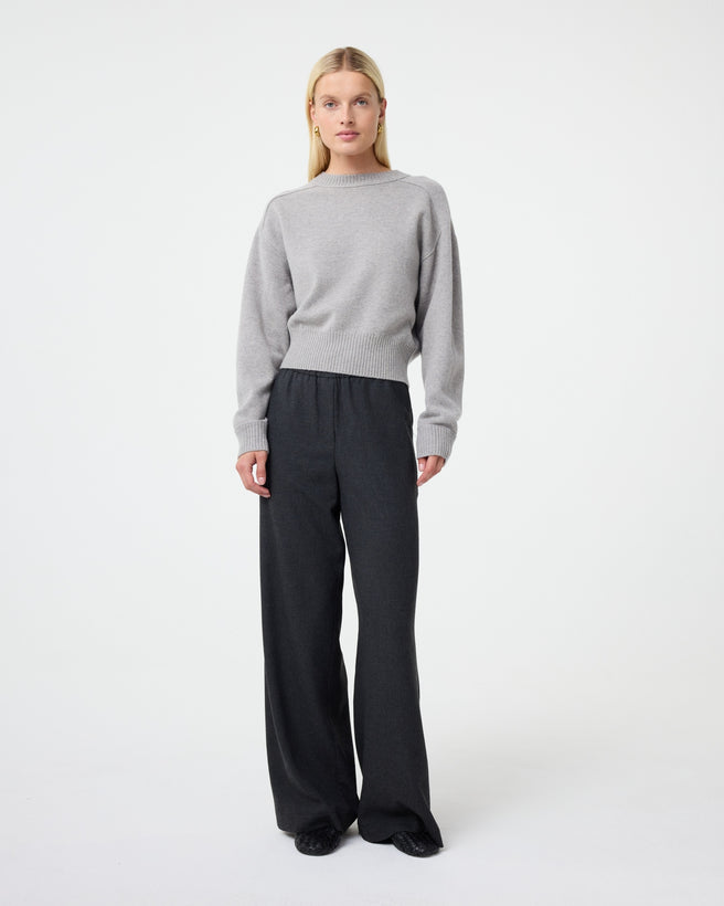 Vera Pullover | Mid Grey Vera Pullover | Mid Grey