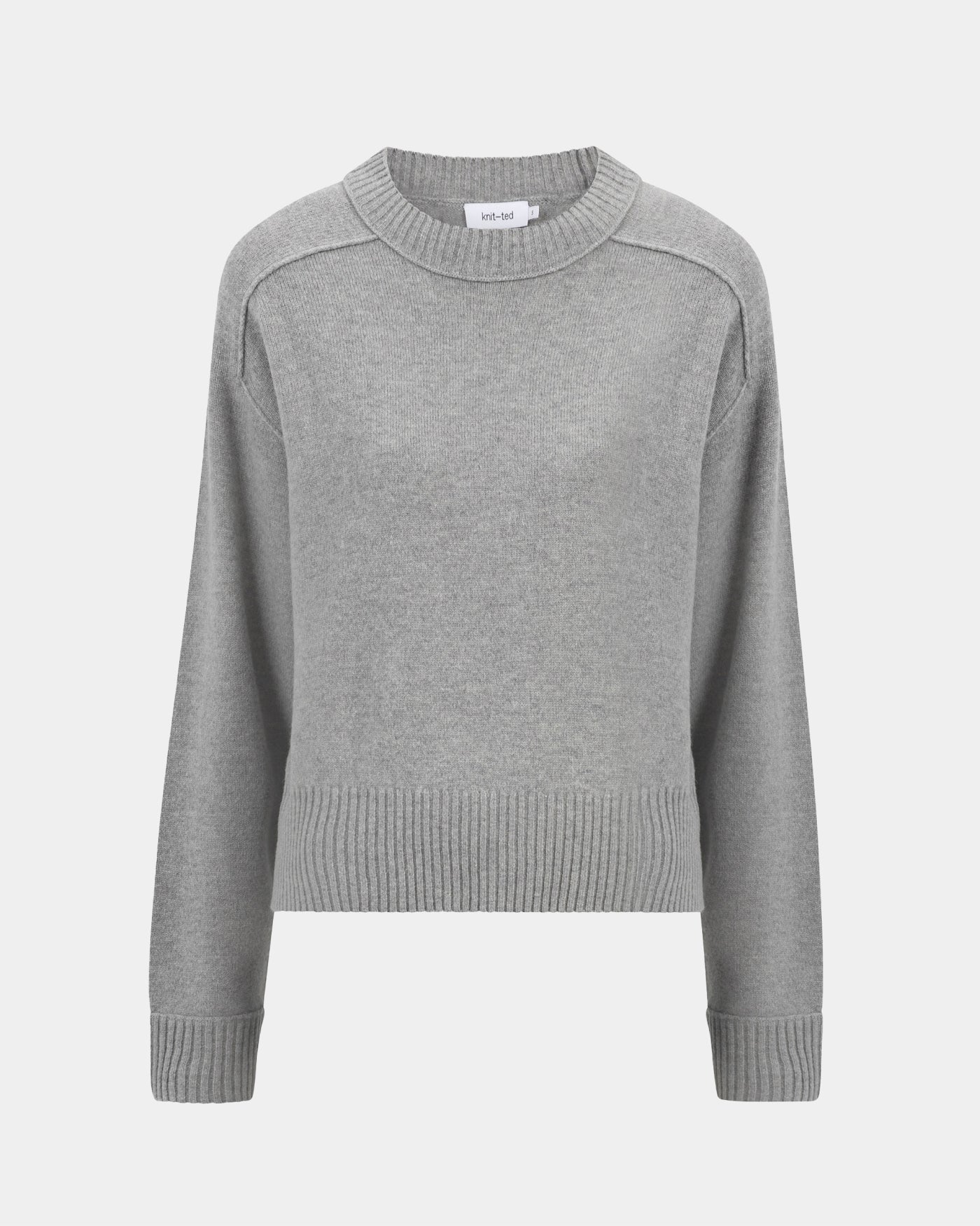 Vera Pullover | Mid Grey Vera Pullover | Mid Grey