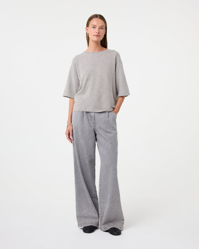 Mer Tee | Mid Grey Mer Tee | Mid Grey