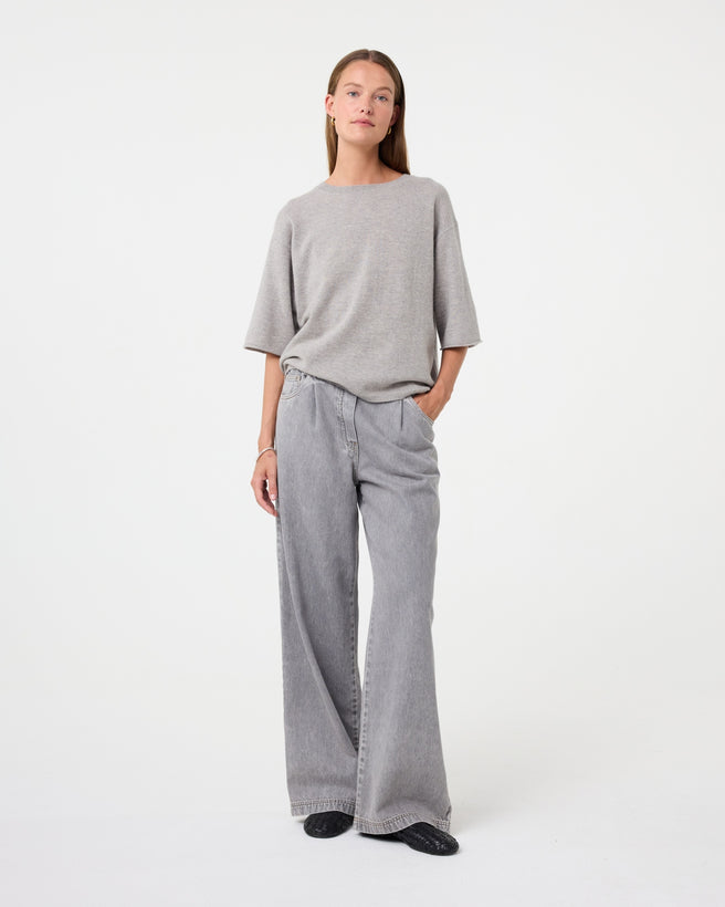 Mer Tee | Mid Grey Mer Tee | Mid Grey