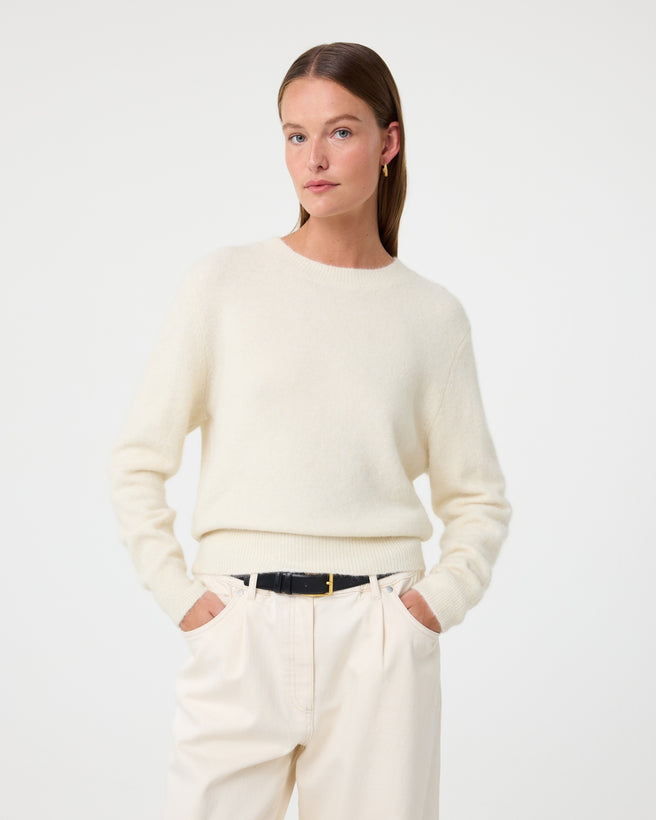 Riley Pullover | Off White Riley Pullover | Off White