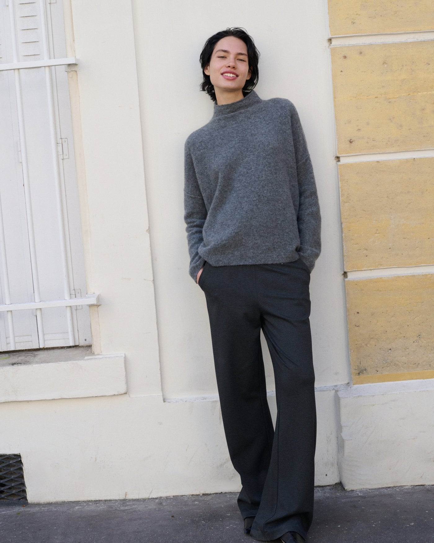 Kim Pullover | Mid Grey Kim Pullover | Mid Grey