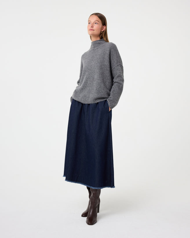 Kim Pullover | Mid Grey Kim Pullover | Mid Grey