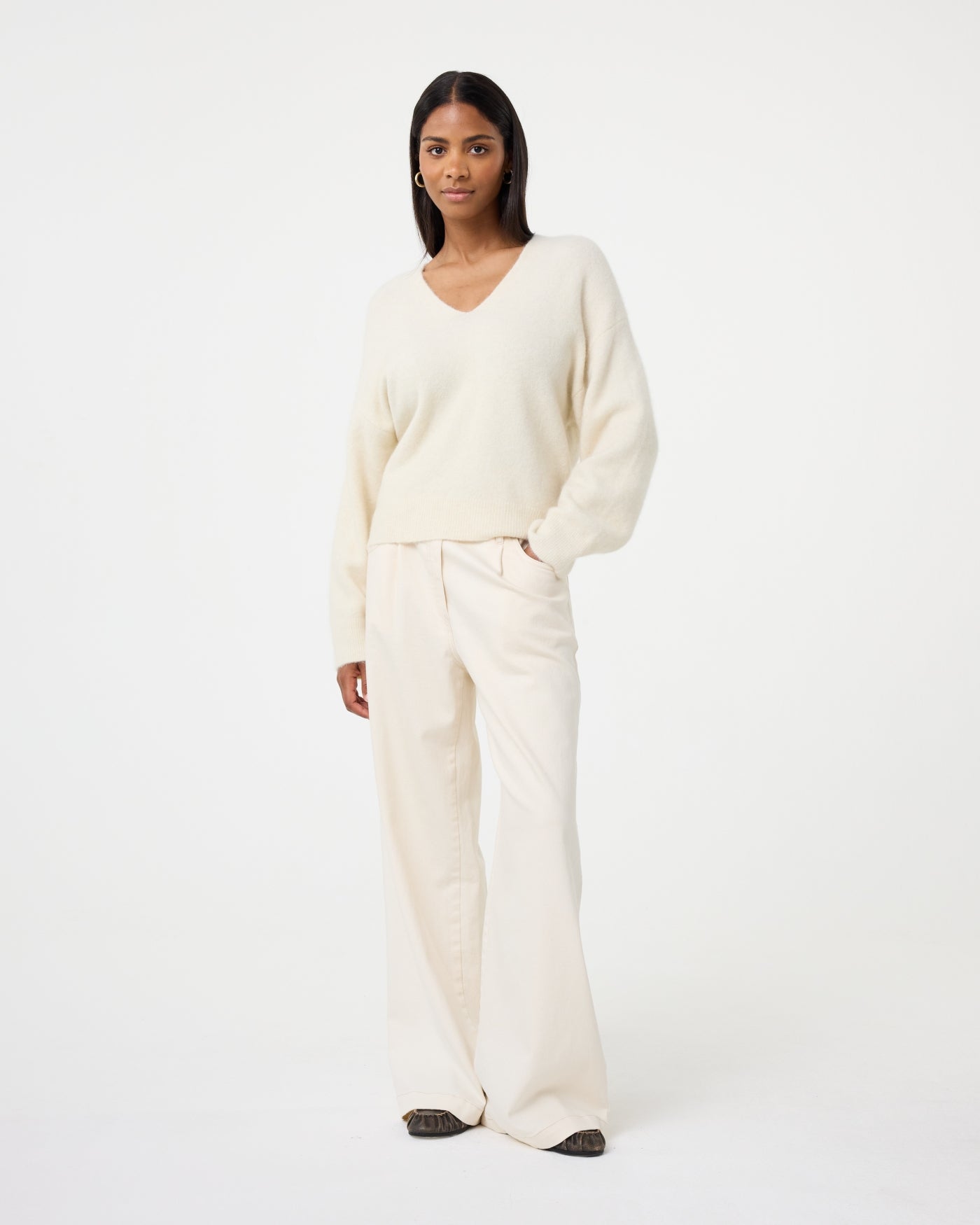 Lucia Pullover | Off White Lucia Pullover | Off White