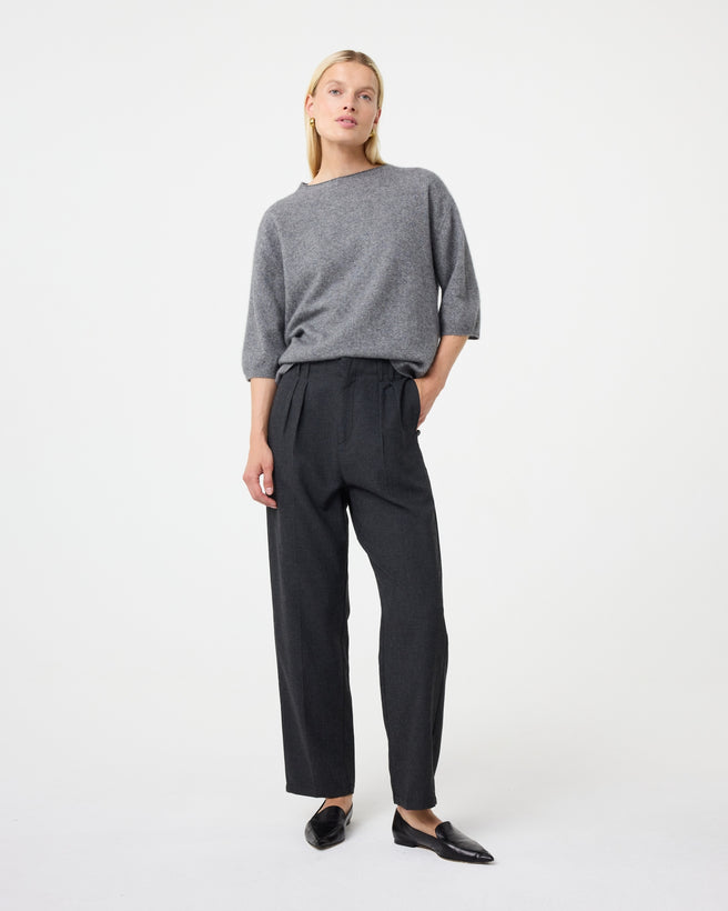 Lilly Pullover | Mid Grey Lilly Pullover | Mid Grey