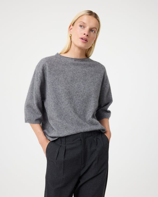 Lilly Pullover | Mid Grey Lilly Pullover | Mid Grey