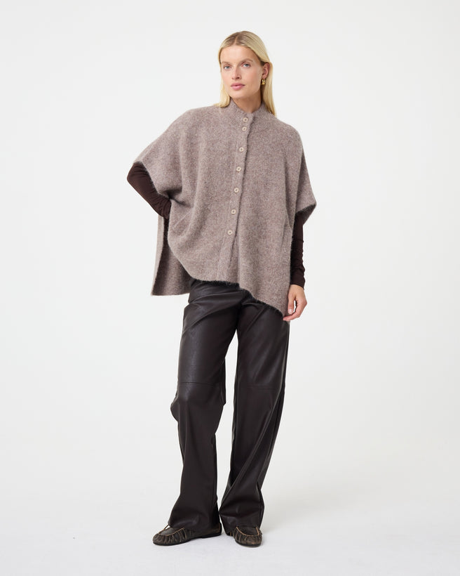 Pleunie Poncho | Mocca Pleunie Poncho | Mocca