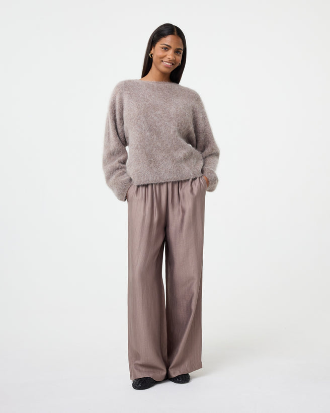 Amalia Pullover | Mocca Amalia Pullover | Mocca