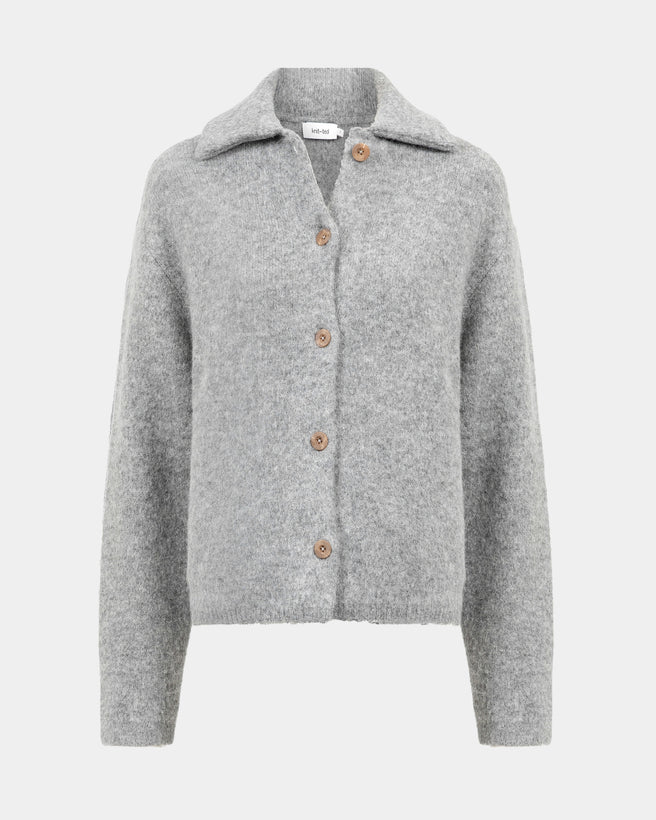 Bella Cardigan | Mid Grey Bella Cardigan | Mid Grey