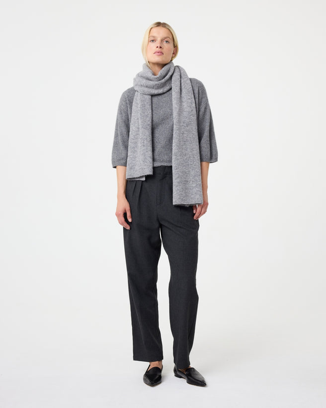 Evi Scarf | Mid Grey Evi Scarf | Mid Grey