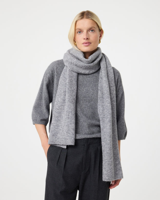 Evi Scarf | Mid Grey Evi Scarf | Mid Grey