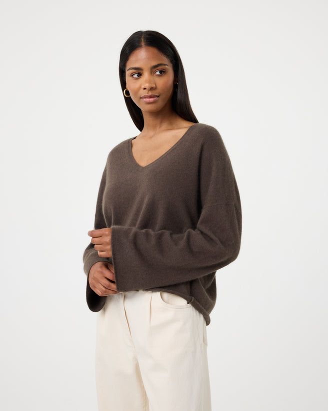 Joelle Pullover | Brown Joelle Pullover | Brown