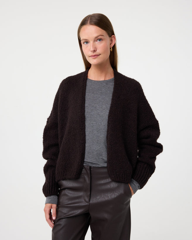 Becky Cardigan | Choco Becky Cardigan | Choco
