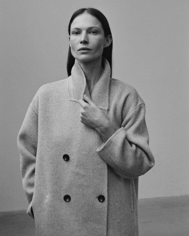 Nicole Coat | Greige Nicole Coat | Greige