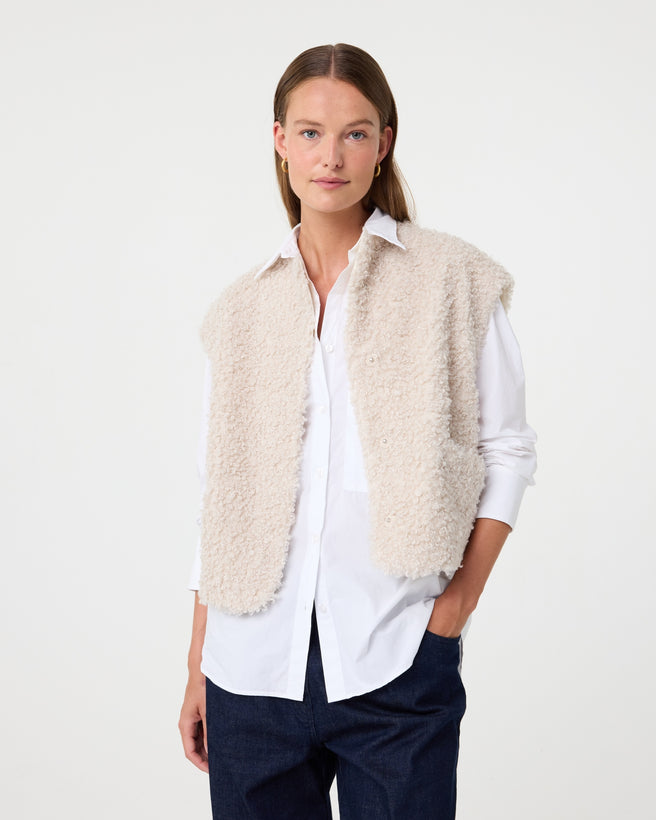 Joshie Jacket | Creme Joshie Jacket | Creme