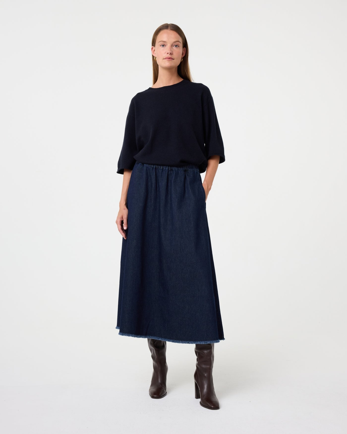 Yuna Skirt | Midnight Yuna Skirt | Midnight