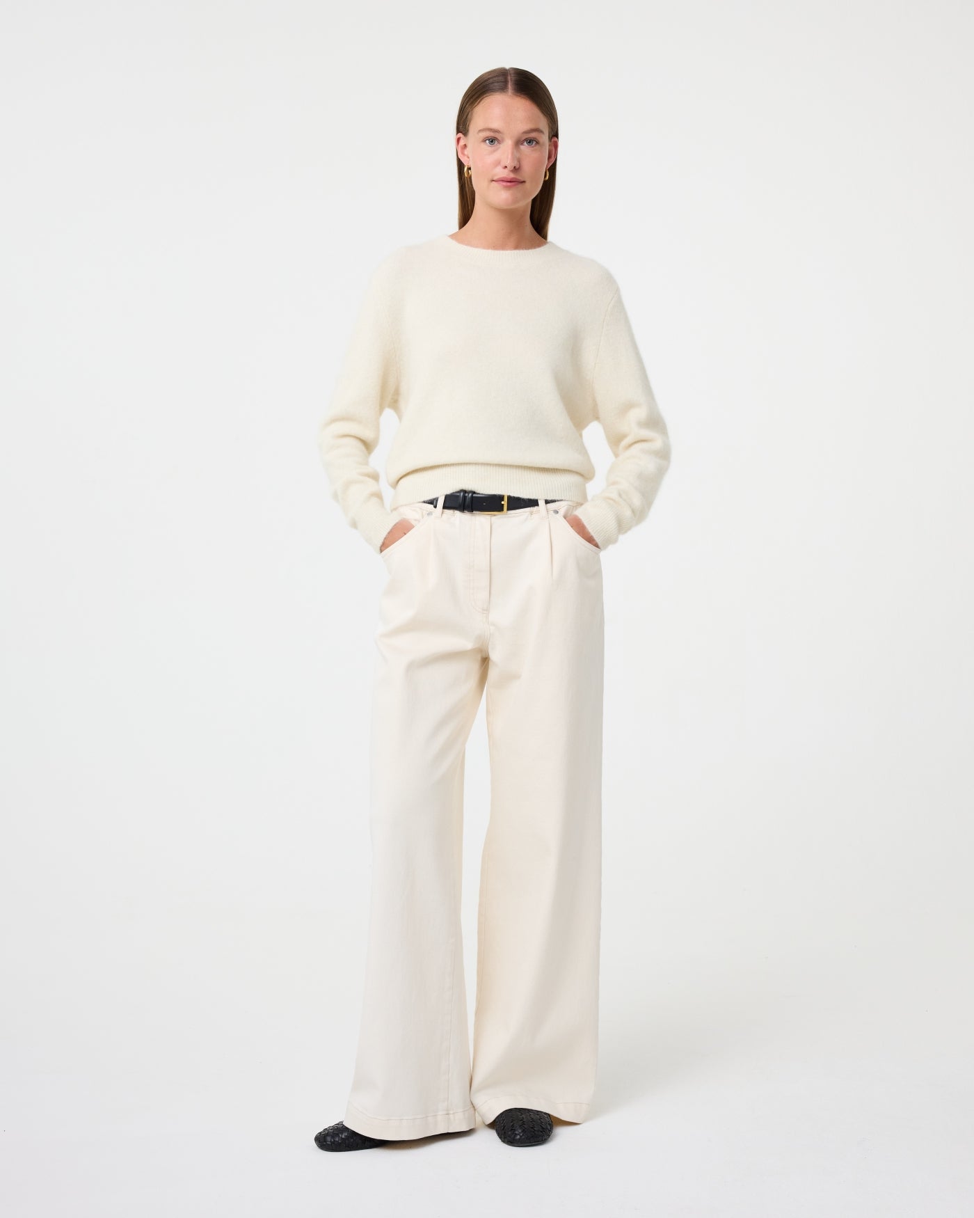 Moon Pants | Creme Moon Pants | Creme